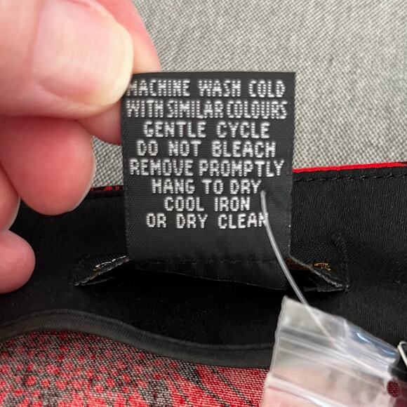 Grace Dane Lewis Workshop A-Line Black Red Sunflower Knee Lgth Mini Skirt 6 NWT - Picture 12 of 14